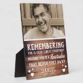 Rustikales Foto aus Holz Fotoplatte (Seite)