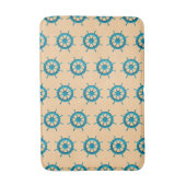 Rustikales Foto-Bild für das Ruderboot Badematte (Vorderseite Vertikal)