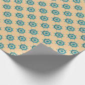 Rustikales Foto-Bild für das Ruderboot Geschenkpapier (Ecke)