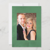 Rustikales Foto Einladung (Rückseite)