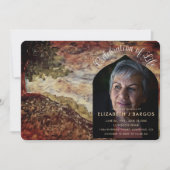 Rustikales Foto Einladung (Vorderseite)