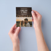 Rustikales Foto Flyer (Gruppe)