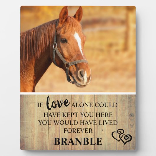 Rustikales Foto Fotoplatte (Vorderseite)