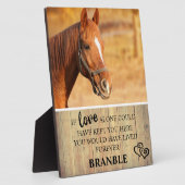 Rustikales Foto Fotoplatte (Seite)