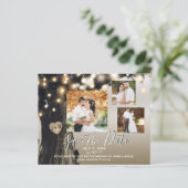 Rustikales Foto für Baum und Saitenleuchten Save t (Stehend Vorderseite)