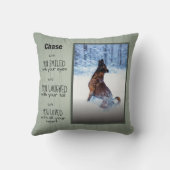 Rustikales Foto für Haustiere Kissen (Rückseite)