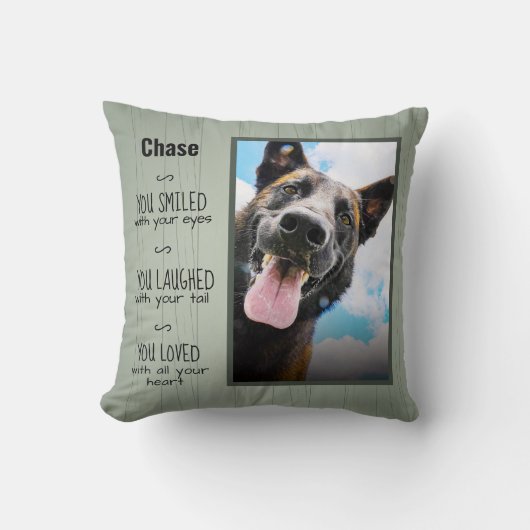 Rustikales Foto für Haustiere Kissen (Vorderseite)