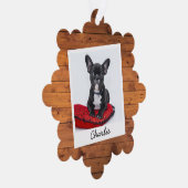 Rustikales Foto für Haustiere Ornament Karte (Rechts)