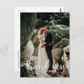 Rustikales Foto für Hochzeiten Postkarte (Vorne/Hinten)