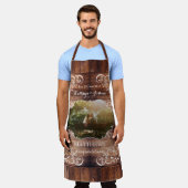 Rustikales Foto für Hochzeiten Schürze (Getragen)