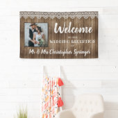 Rustikales Foto für Hochzeitsfeiern Banner (Insitu)