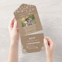 Rustikales Foto für Hochzeitsringe
