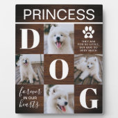 Rustikales Foto für Holzhunde Fotoplatte (Vorderseite)