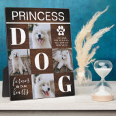 Rustikales Foto für Holzhunde Fotoplatte (Seite)