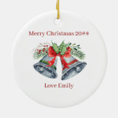 Rustikales Foto für Kränze Keramik Ornament (Hinten)