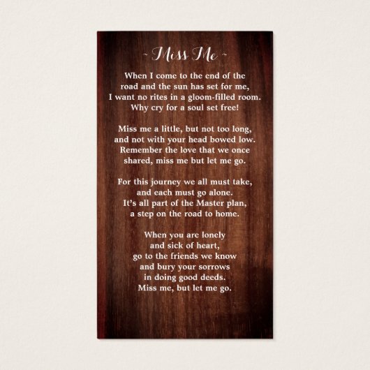 Rustikales Foto für Sonnenblumen (Rückseite)