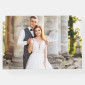 Rustikales Foto Gästebuch (Rückseite)