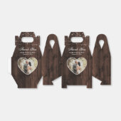 Rustikales Foto Geschenkschachtel (Ungefaltet)