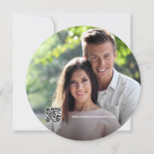 Rustikales Foto - Hochzeit Save the Date Einladung (Rückseite)