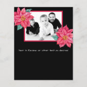 Rustikales Foto Jahr der Feiertage Jahr der Überpr (Rückseite)