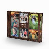 Rustikales Foto-Kollage Foto (Rechts)