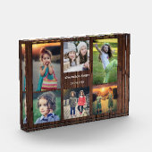 Rustikales Foto-Kollage Foto (Links)