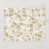 Rustikales Foto mit weißer, bläserner Kraft Save t (Rückseite)