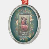Rustikales Foto Ornament Aus Metall (Links)