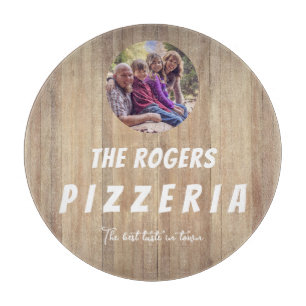 Rustikales Foto Pizzeria Cutting Board Schneidebrett