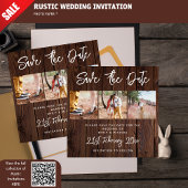 Rustikales FOTO Save the Date Hochzeitshaushaltspl