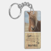 Rustikales Foto Schlüsselanhänger (Vorderseite links)