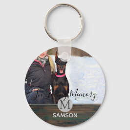 Rustikales FOTO zur Erinnerung an Haustiere - in d Schlüsselanhänger