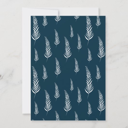 Rustikales Foto zur Handschrift Rette unser Datum Save The Date (Rückseite)