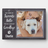 Rustikales Foto zur Personalisierten Begutachtung Fotoplatte (Vorderseite)