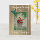 Rustikales französisches Land Glückwunschkarte Hoc Karte (Gelbe Blume)