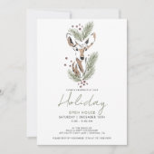 Rustikales Freihaus Einladung (Vorderseite)