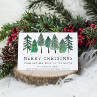 Rustikales fröhliches Weihnachts-Foto