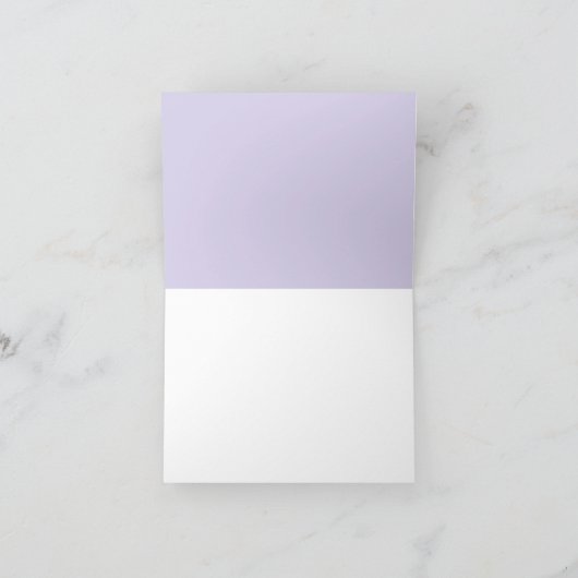 Rustikales Frühlingsblumenhochzeit Brautparty Dankeskarte (Innenseite)