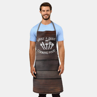 Rustikales Funny Cooking for Men - "Typ Cooking Fo Schürze