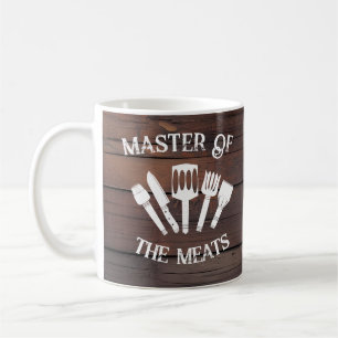 Rustikales Funny Cooking Geschenk Herren-Meister d Kaffeetasse