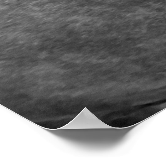 Rustikales Galloping Andalusisches Pferd Poster (Ecke)