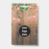 Rustikales Garden Tour Abzeichen Ticket Pass Ausweis (Rückseite)