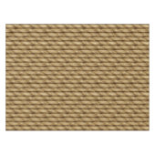 Rustikales Garnelenmuster einzigartiges Rechteck Tischdecke (Vorderseite (Horizontal))