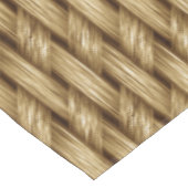 Rustikales Garnelenmuster einzigartiges Rechteck Tischdecke (Schrägansicht)