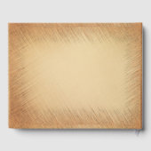 Rustikales Gästebuch (Rückseite)