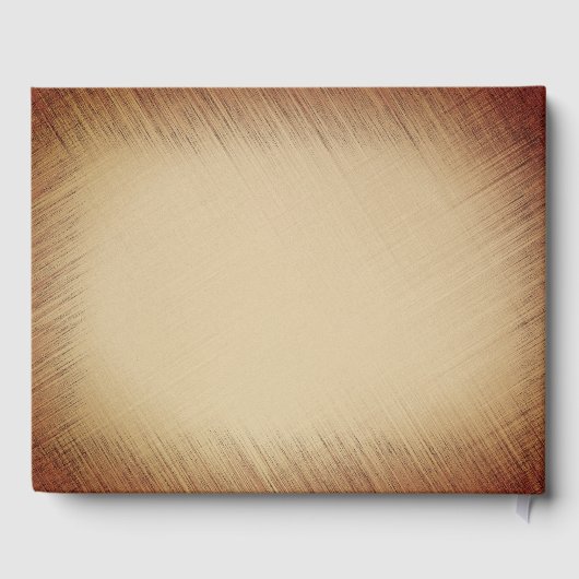 Rustikales Gästebuch (Rückseite)