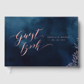 Rustikales Gästebuch für Hochzeitsfeiern (Vorderseite)