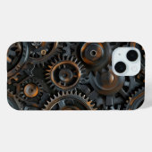 Rustikales Gearworks Phone Case (Rückseite (Horizontal))