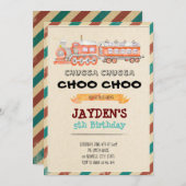 Rustikales Geburtstagsthema Einladung (Vorne/Hinten)