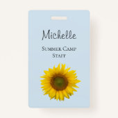 Rustikales Gelbblütensträucher - Sommerkollektoren Ausweis (Vorderseite)